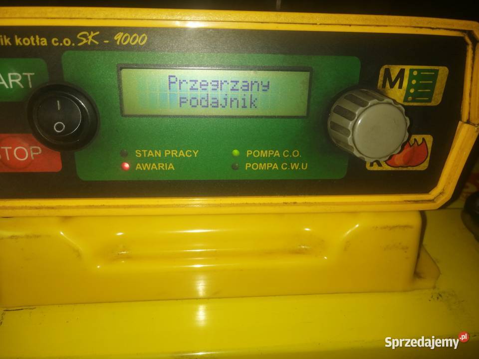 Kocioł na ekogroszek Krzaczek 17 kw na części Żyrardów sprzedam