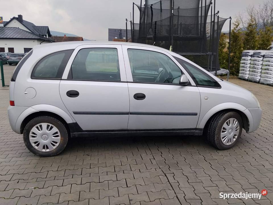 Opel Meriva 17 diesel 2004r manualna małopolskie Nowy Sącz