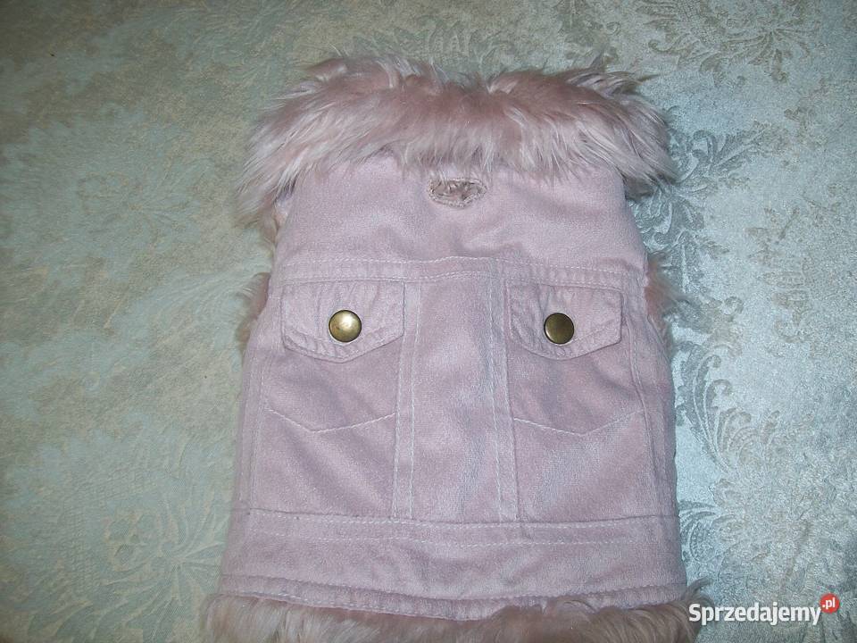 KOżuszek pieska pudrowy róż Białystok sprzedam