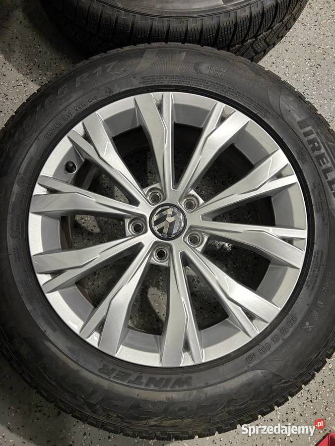 Oryginalne koła zimowe FELGI 17 VW Tiguan II dolnośląskie Wrocław