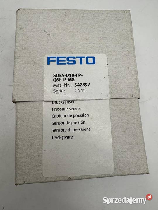 Festo SDE5D10FPQ6EPM8 542897 Czujnik ciśnienia Warszawa