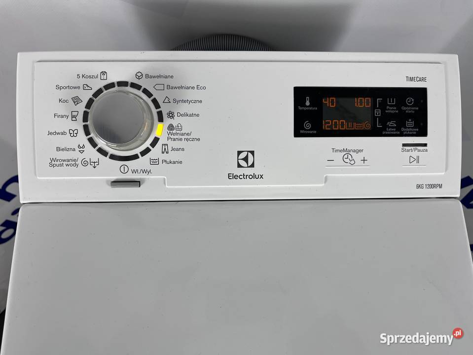 Pralka Electrolux Góry Ładowana 61200 A Wiejca