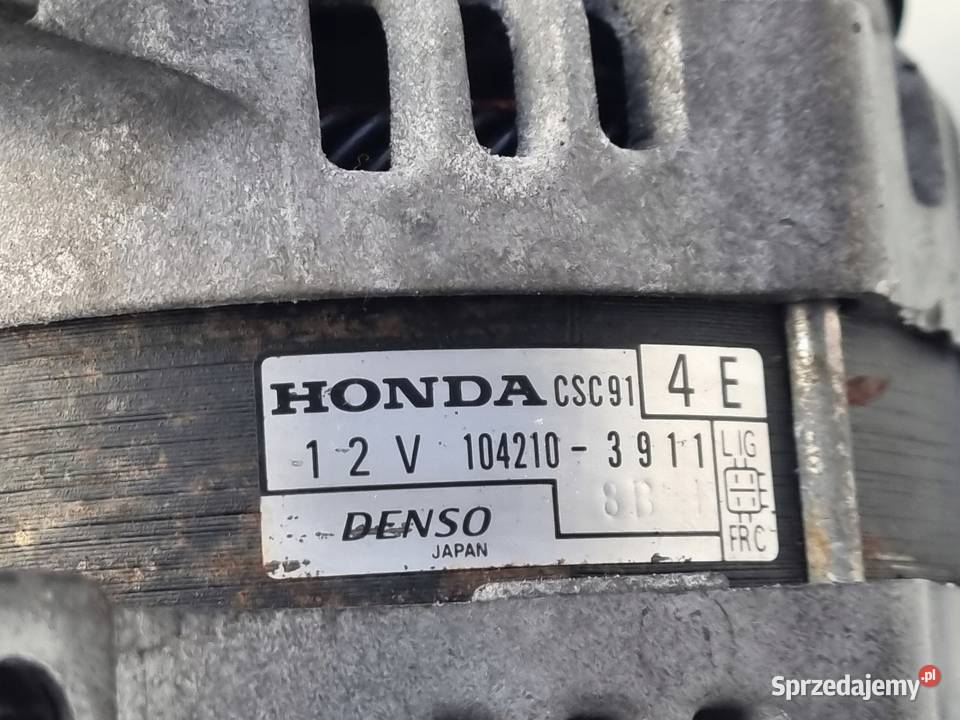ALTERNATOR Honda Accord VII 22 ICTDI 1042103911 osobowe Rudka