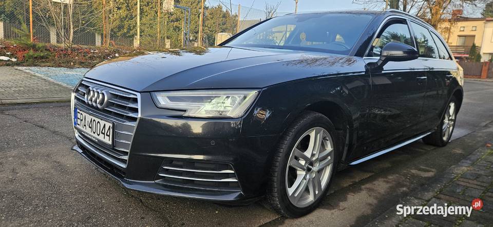Audi A4 2016 Audi A4 B9Quattro Sport 190 serwisowany w ASO Częstochowa