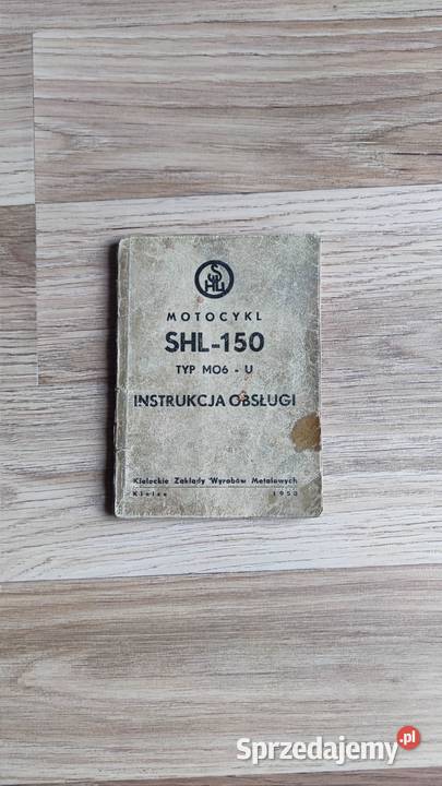 Instrukcja obsługi SHL m06 U miękka Pozostałe