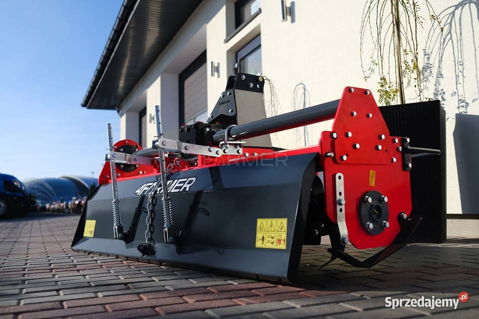 Glebogryzarka ciężka TMK 170 4FARMER czerwona Tajęcina