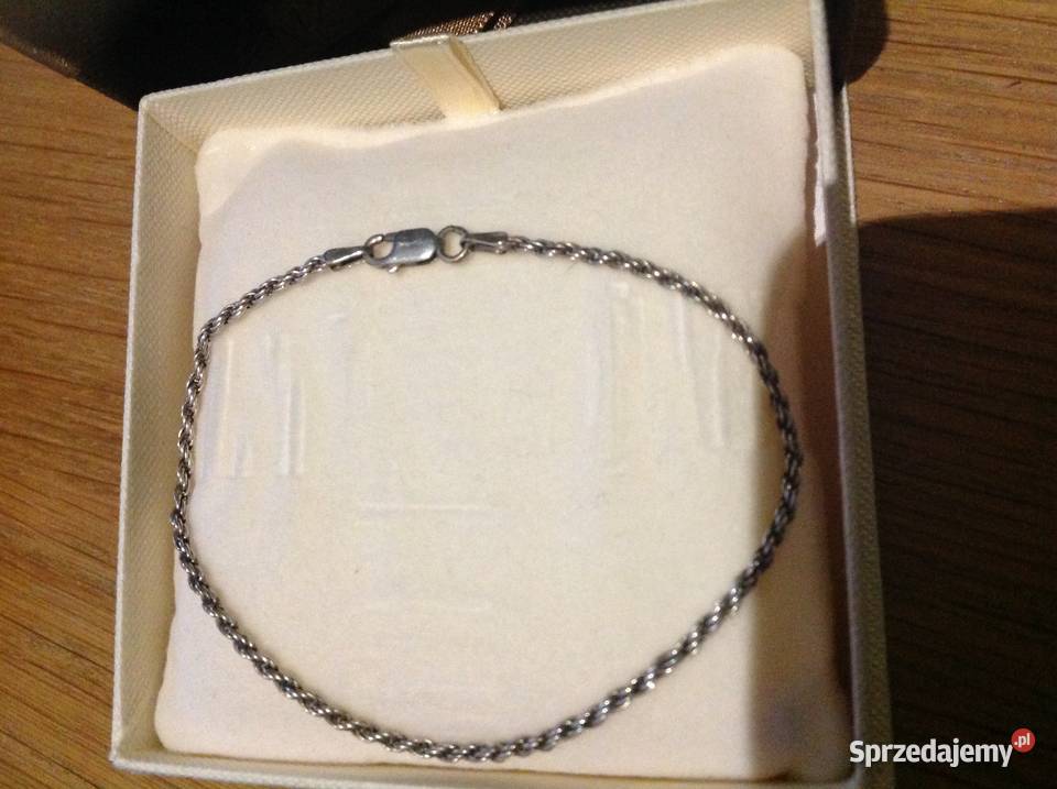 Bransoletka Srebrna Damska Srebro pr 925 Nowa Sól