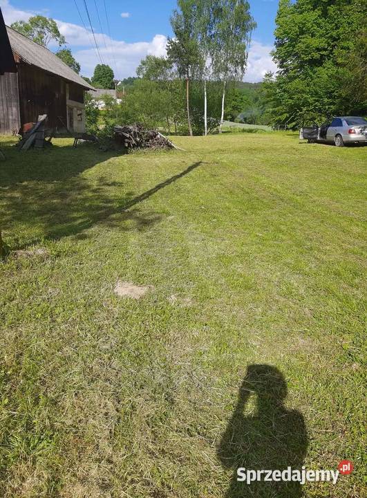 dom drewniany omszony podkarpackie Huta Poręby