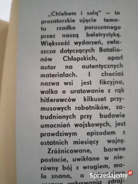 Chlebem i solą książki Warszawa Bródno Rok wydania 1985 mazowieckie
