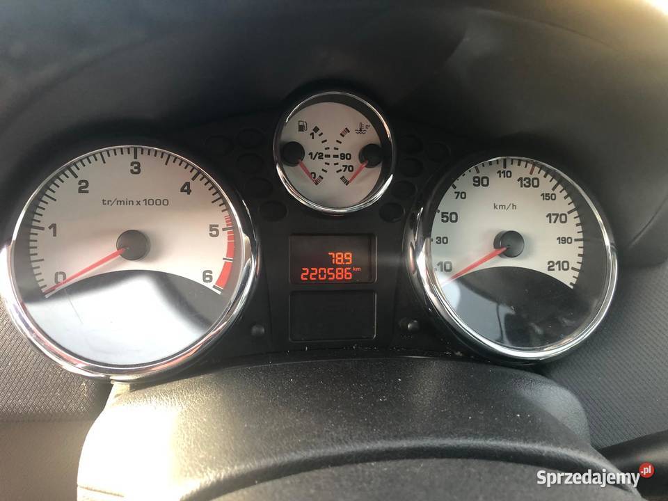 PEUGEOT 207SW 16HDi 90 panorama klima bez dpf i opolskie Namysłów
