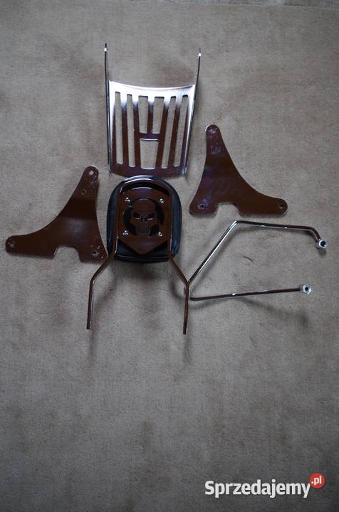 Oparcie pasażera z bagażnikiem stelaż pod sakwę Tychy