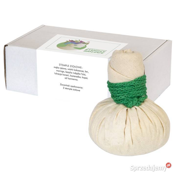 Ajurwedyjskie stemple ziołowe ziołowe 2 sztuki Poznań sprzedam