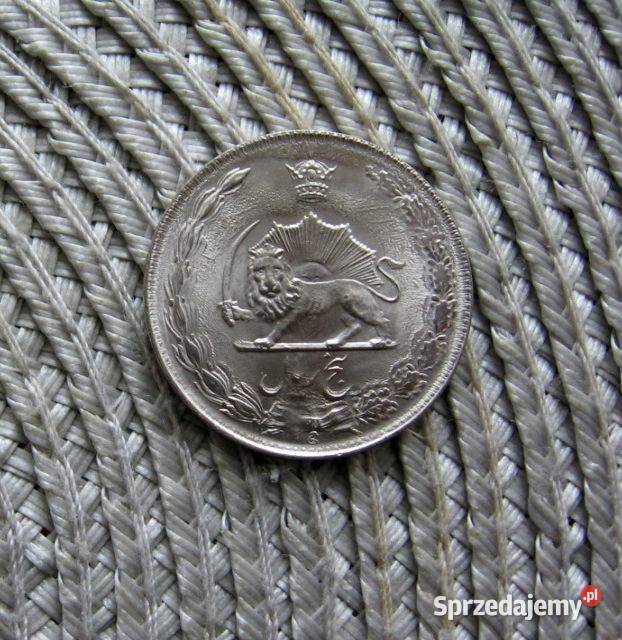 Iran 5 Riali 1975r Reza Pahlawi Kalisz