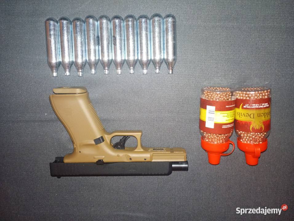 Glock 17 g5 CO2 45mm tan Umarex sprzedam