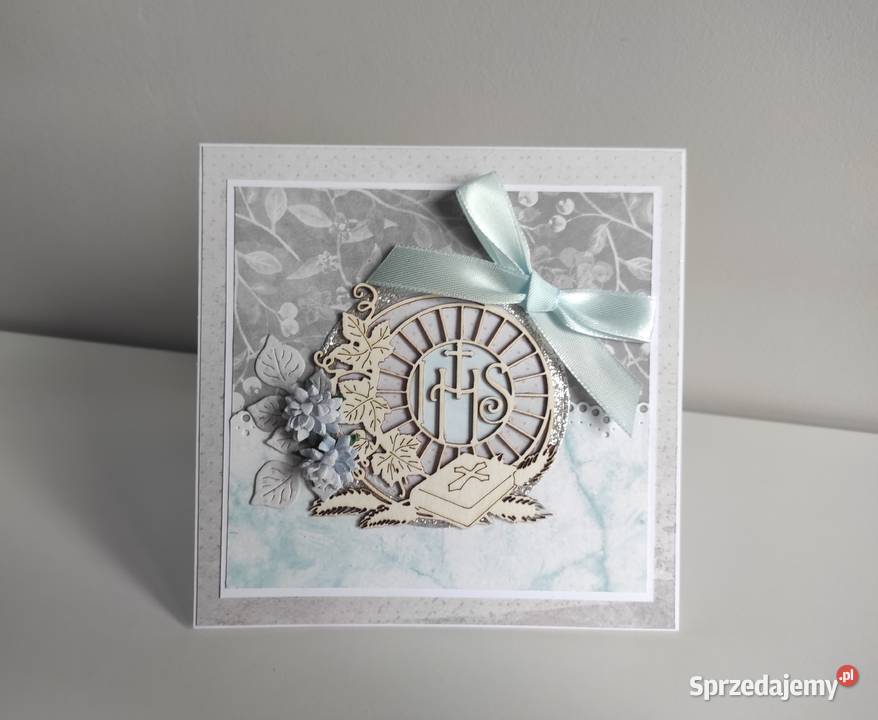 Kartka okolicznościowa ręcznie robiona na Łódź