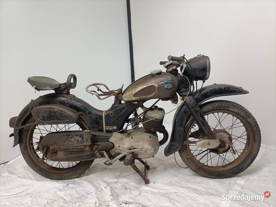 NSU LUX 200 zachowany w oryginalnym stanie