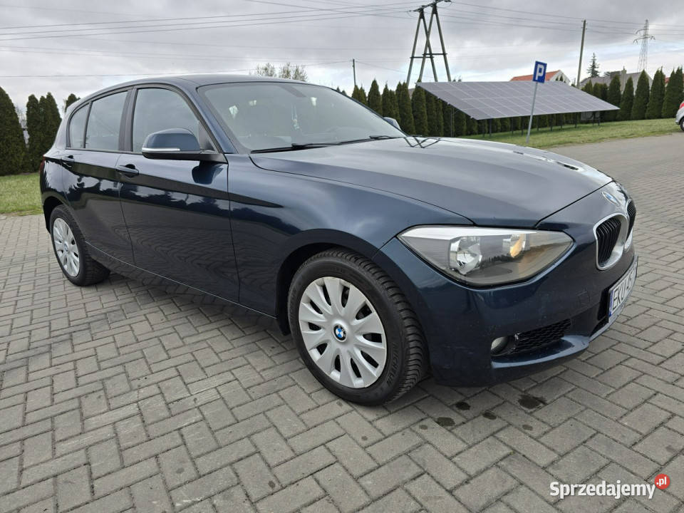 BMW 116 20d Navigacja kurtyny powietrzne