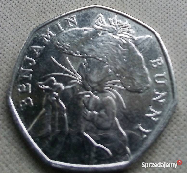WIELKA BRYTANIA50 PENCE2017 r Antyki, Sztuka, Kolekcje Legionowo