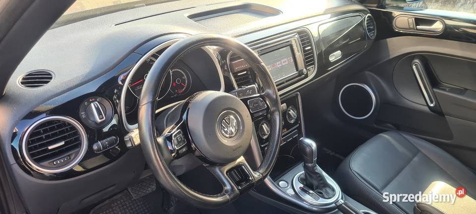 Vw Beetle automat kamera cofania skórzana tapicerka Warszawa