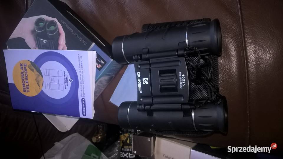 Lornetka taktyczna mini 10x25 etui do paska nowa Nowy Dwór Mazowiecki