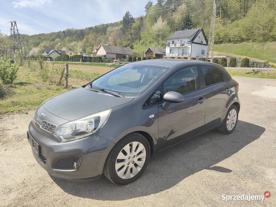 Kia Rio 2014r 1248 86 bogate wyposażenie Wielka Wieś