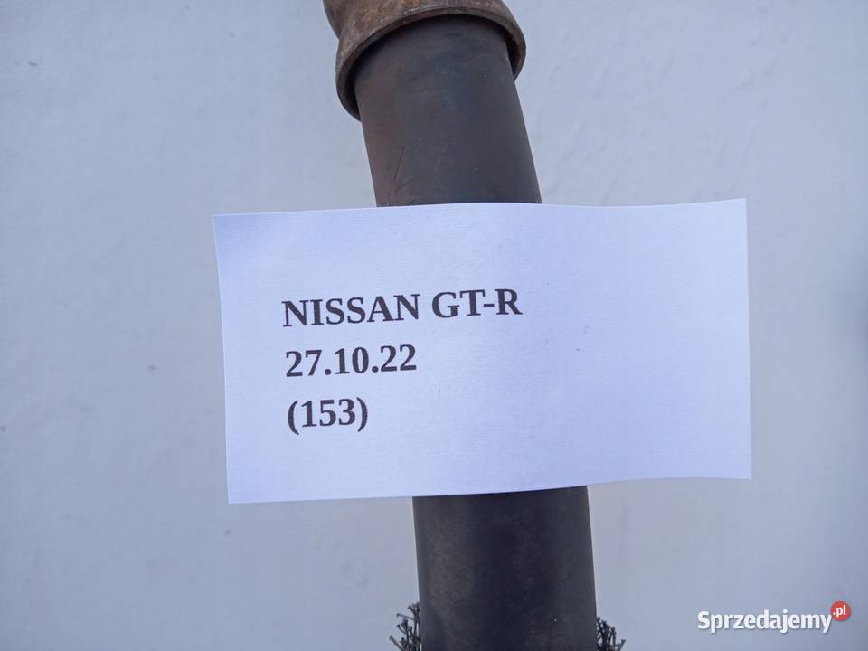 PRZEWODY RURKA WĄŻ NISSAN GTR GTR Nowy Tomyśl