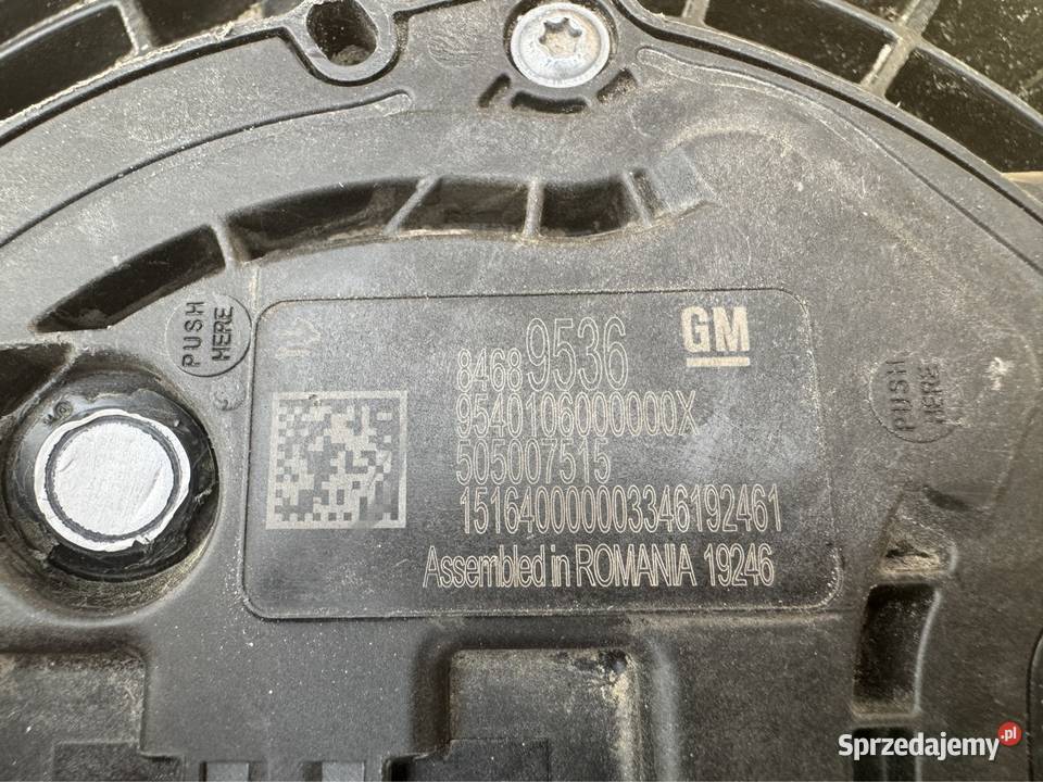 Pompa adblue opel astra 5 V K 84689536 505007515 osobowe AdBlue Sieraków sprzedam