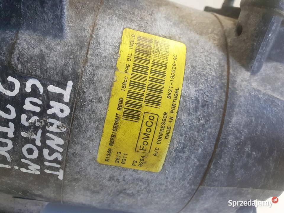 SPRĘŻARKA KLIMATYZACJI Ford Transit Custom 22 Chełm