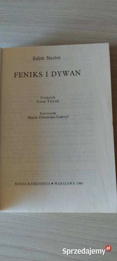 Feniks i dywan Edith Nesbit Książki dla dzieci