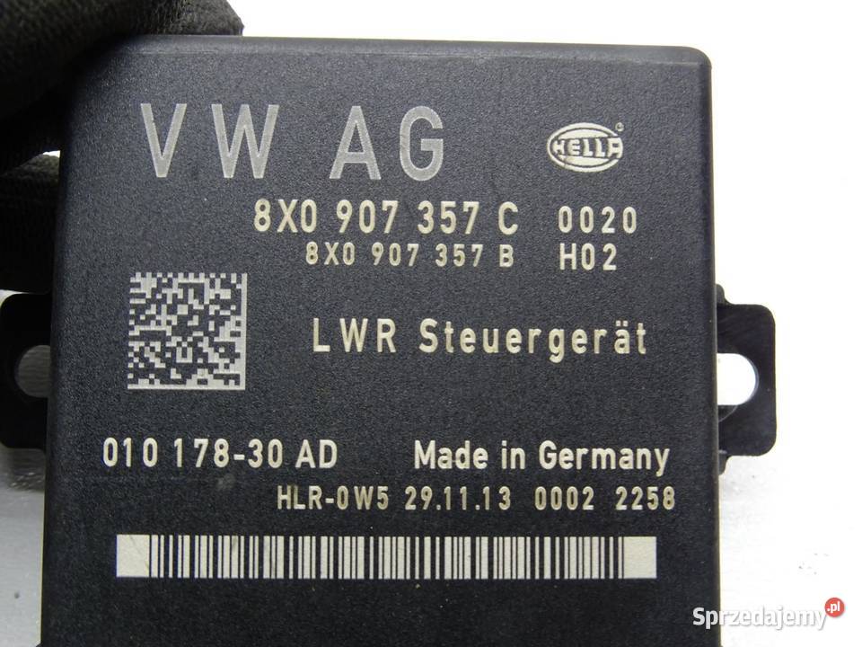 MODUŁ STEROWNIK ŚWIATEŁ 8X0907357C AUDI A1 8X Q3 Czujniki i sterowniki świateł małopolskie