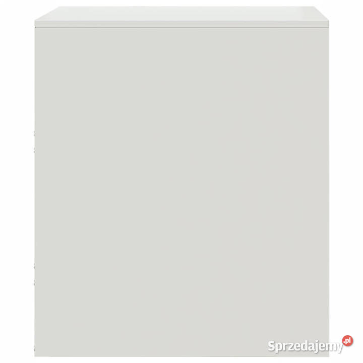 Szafka nocna biała 345x39x44 stal WM841629 mazowieckie Warszawa sprzedam