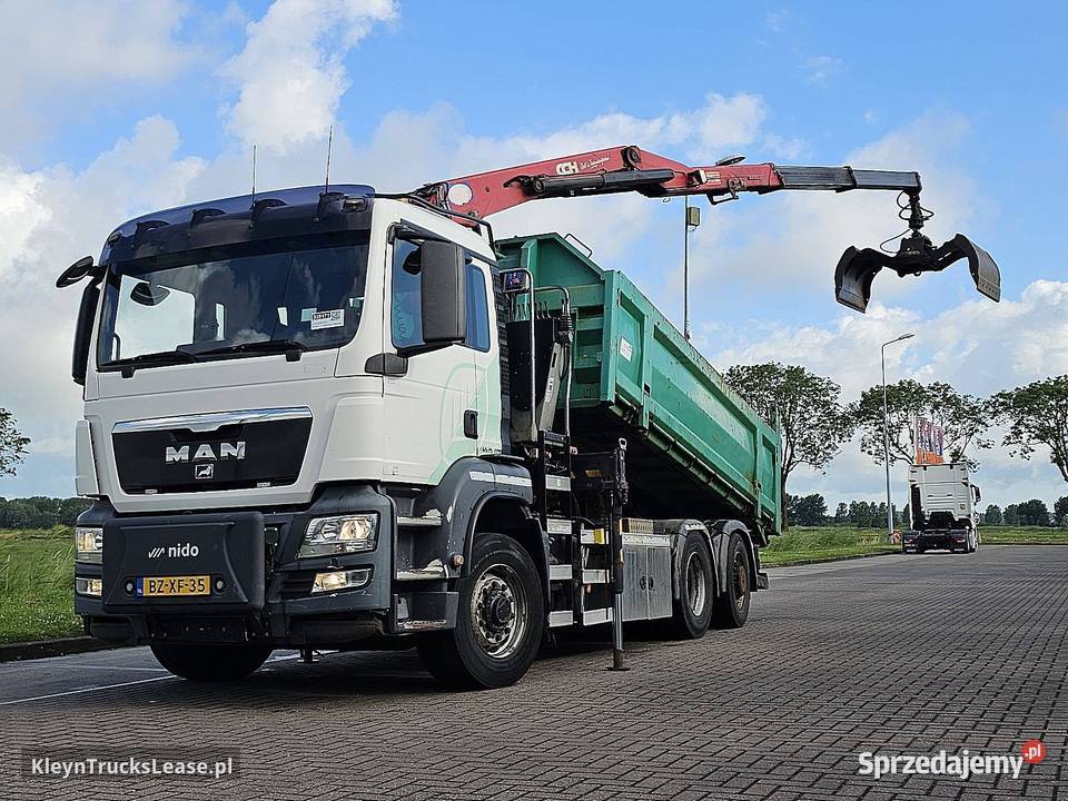 MAN 26400 TGS 6X4H4 EEV HMF CRANE hakowiec 2012