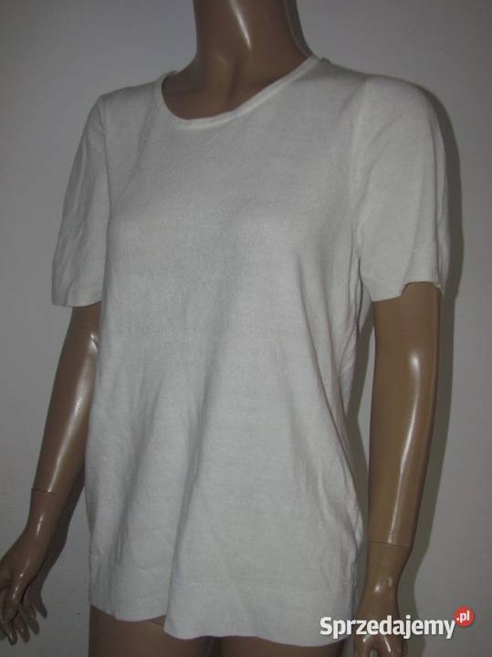 bluzeczka top sweterek kremowy rękaw LOVE Zamość sprzedam