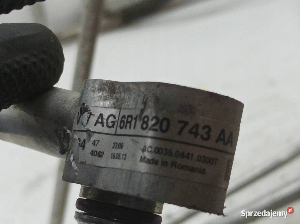 PRZEWÓD KLIMATYZACJI RURKA 12 B 6J KOMPLET osobowe