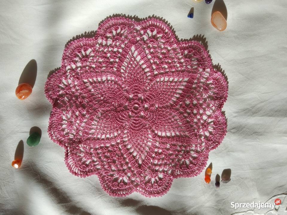 Mieniące się kolorowe serwetki ręcznie robione lubelskie sprzedam