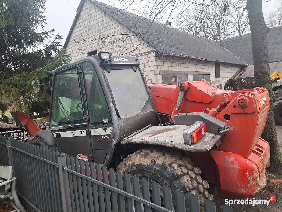 ładowarka Manitou 1440 budowlana 2007r laweta tak podlaskie Zambrów
