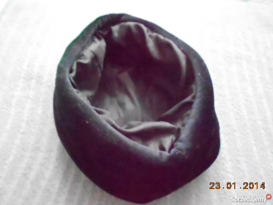 Kapelusz damski czarny Ostrołęka