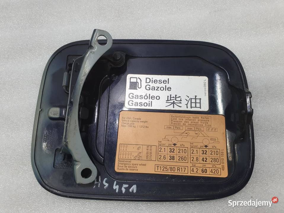 KLAPKA WLEWU AUDI A6 C5 4B0809905A osobowe