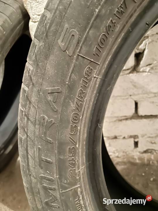 Opony letnie 2455018 Samochodowe sprzedam
