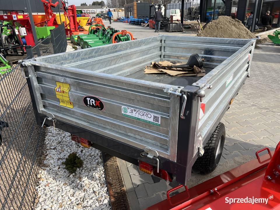 Przyczepka przyczepa 15 2T z Kiper oświetlenie Siemiatycze