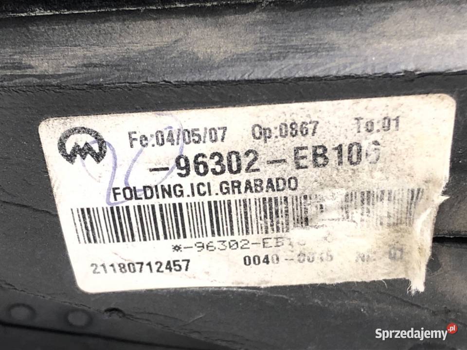 LUSTERKO LEWY NISSAN PATHFINDER R51 SUV osobowe podkarpackie sprzedam