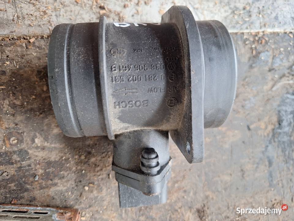 Przepływomierz Powietrza Volkswagen Touran 19 osobowe lubelskie Wisznice