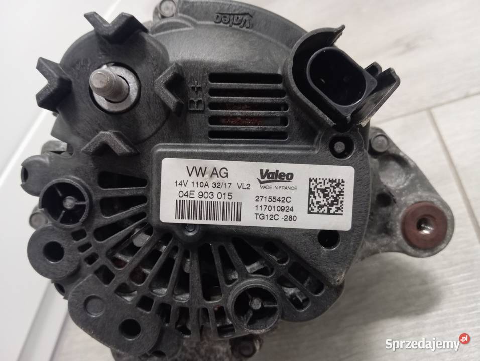Alternator 15 TSI skoda VW seat małopolskie Wadowice