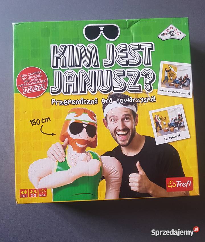 Gra kalambury Trefl Kim jest Janusz małopolskie Kraków