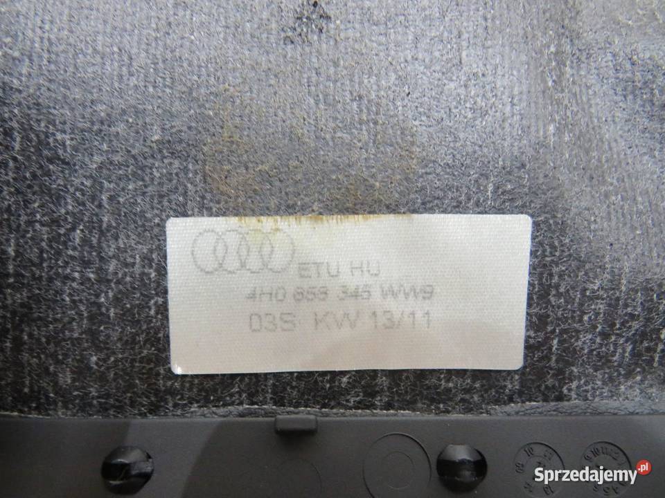 OBUDOWA KOLUMNY KIEROWNICZEJ AUDI A8 D4 osobowe