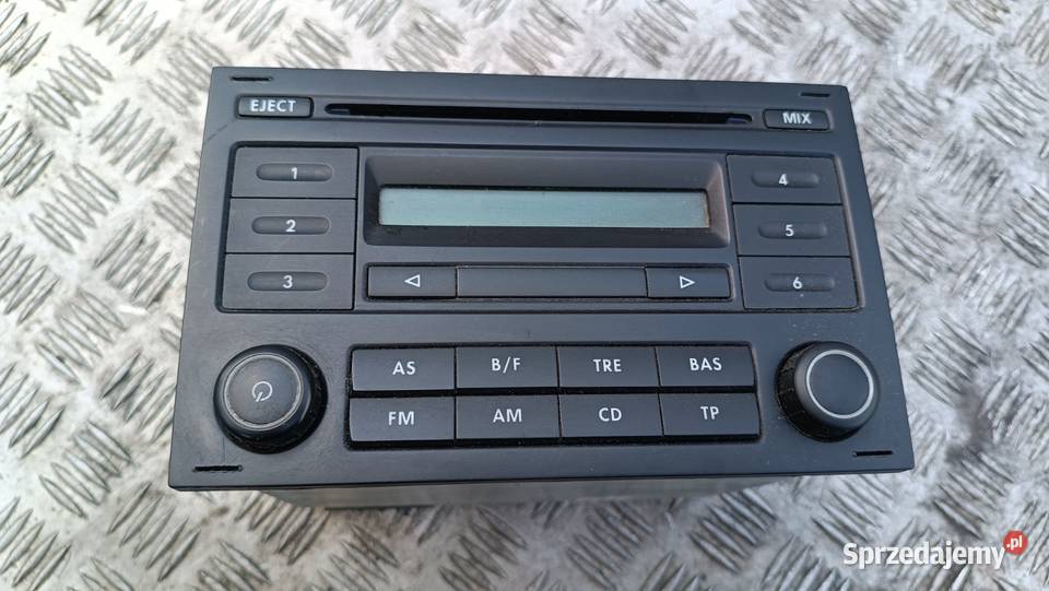 Radio fabryczne Volkswagen Polo IV 4 9N lift EU Rok produkcji 2007