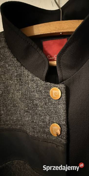 Pierre Cardin płaszcz damski M retro elegancki Świdnica
