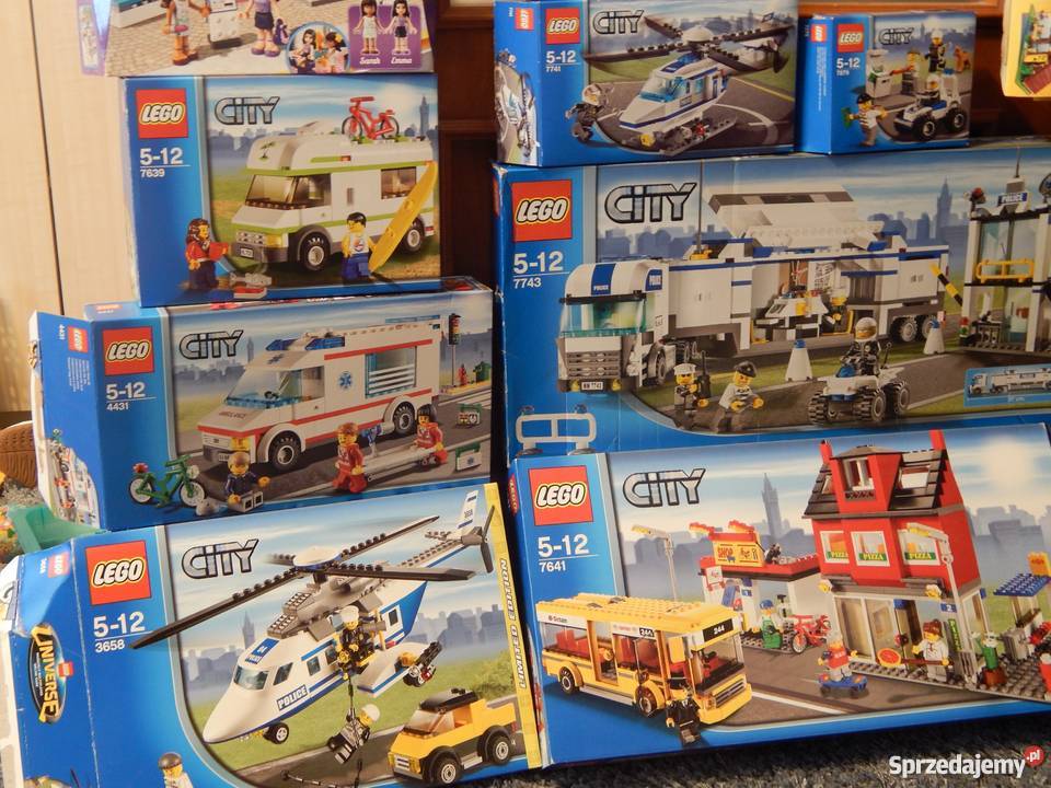 Mnóstwo klocków LEGO