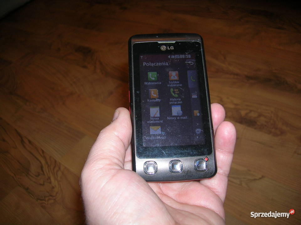 LG KP500 Cookie brąz telefon simkocka z akcesori Warszawa sprzedam