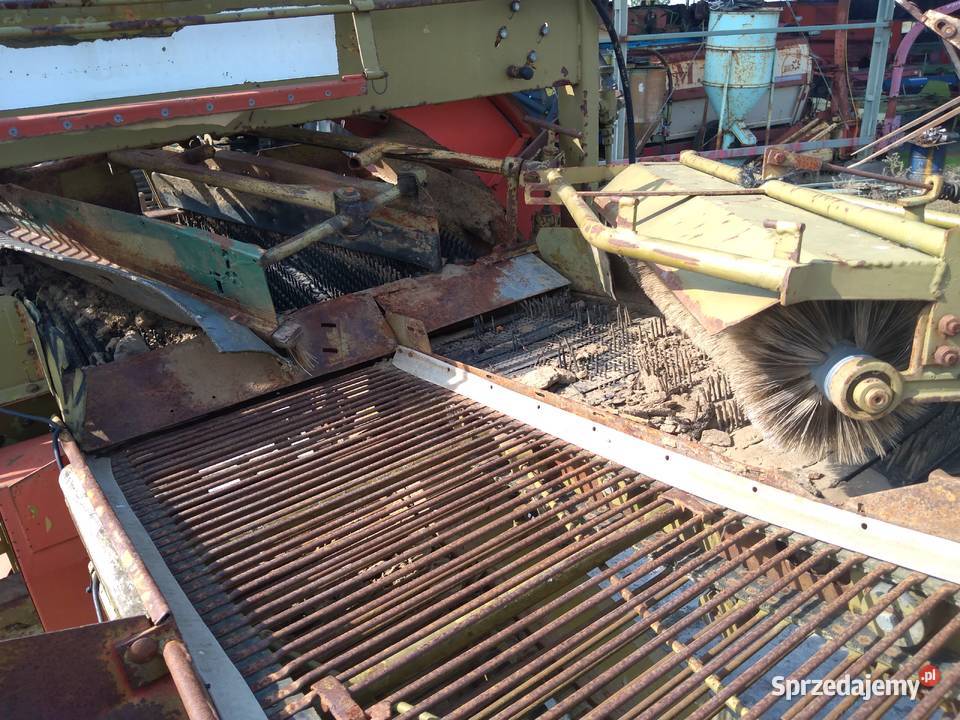Kombajn Bergmann k204 boczny wykop oś skrętna Kombajny kujawsko-pomorskie